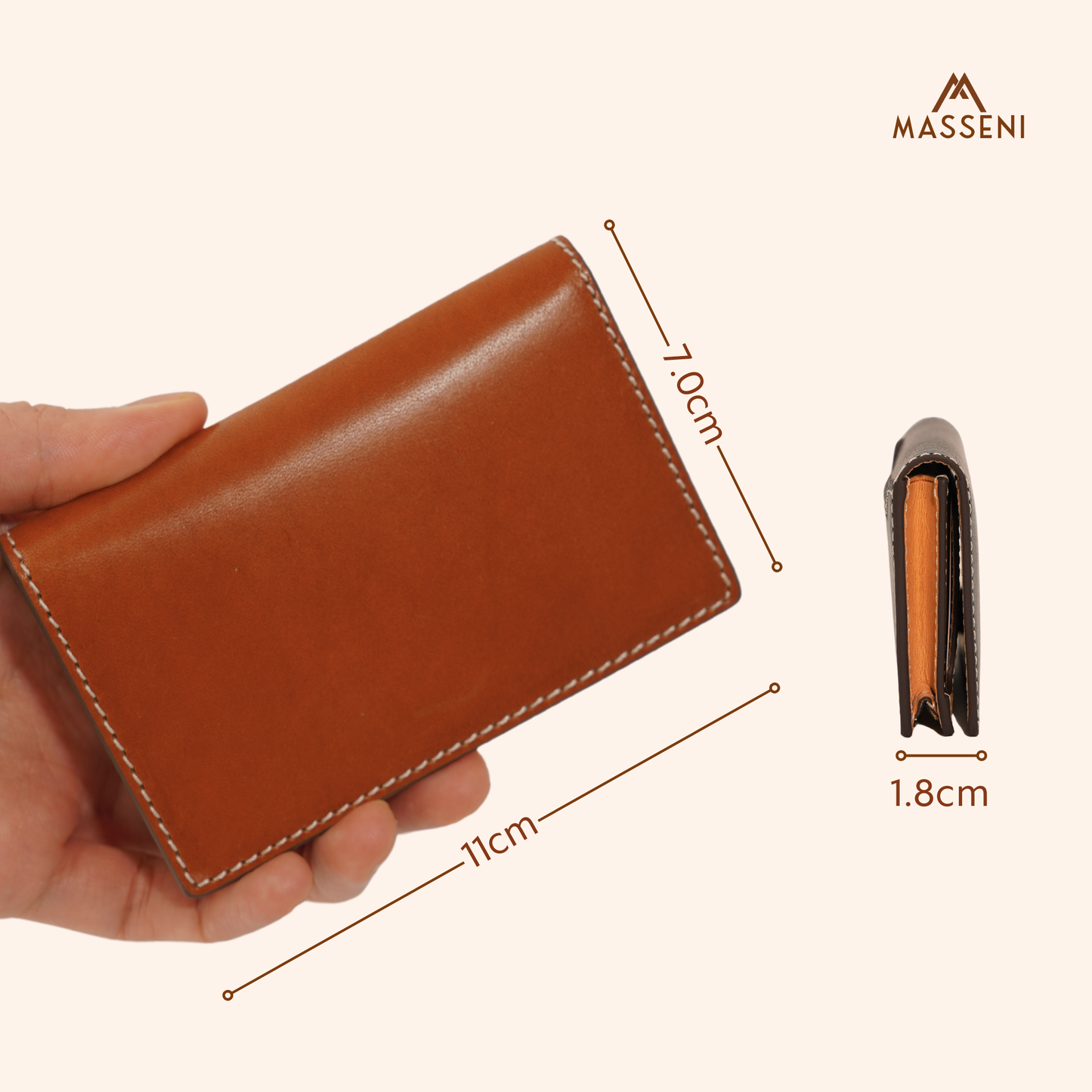 Italian Leather Business Cardholder